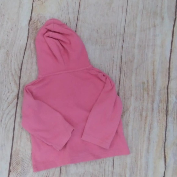 Carter's pink zip hoodie sz 18m - Picture 2 of 3